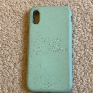 Pela “Save the Waves” iphone x/xs case
